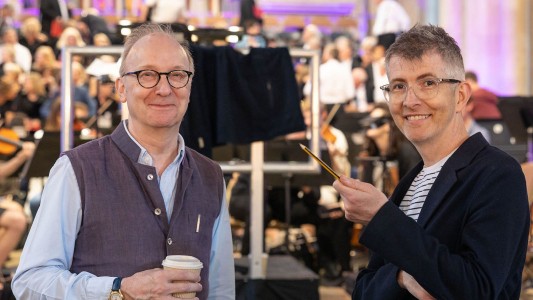 Gareth Malone and David Titterington